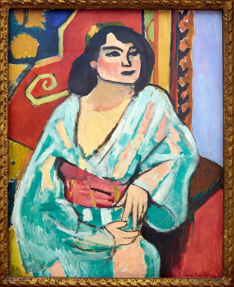 RKD4D8 ´L´Algerienne´, printemps 1909. Henri Matisse. Centre George Pompidou. Musee National d´Art Moderne. Paris. France. Alamy