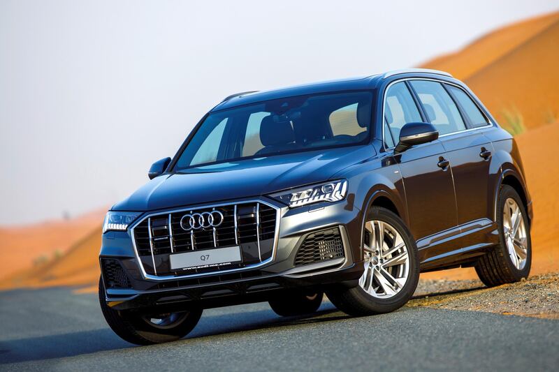 The latest Q7 is less boxy than its predecessors.