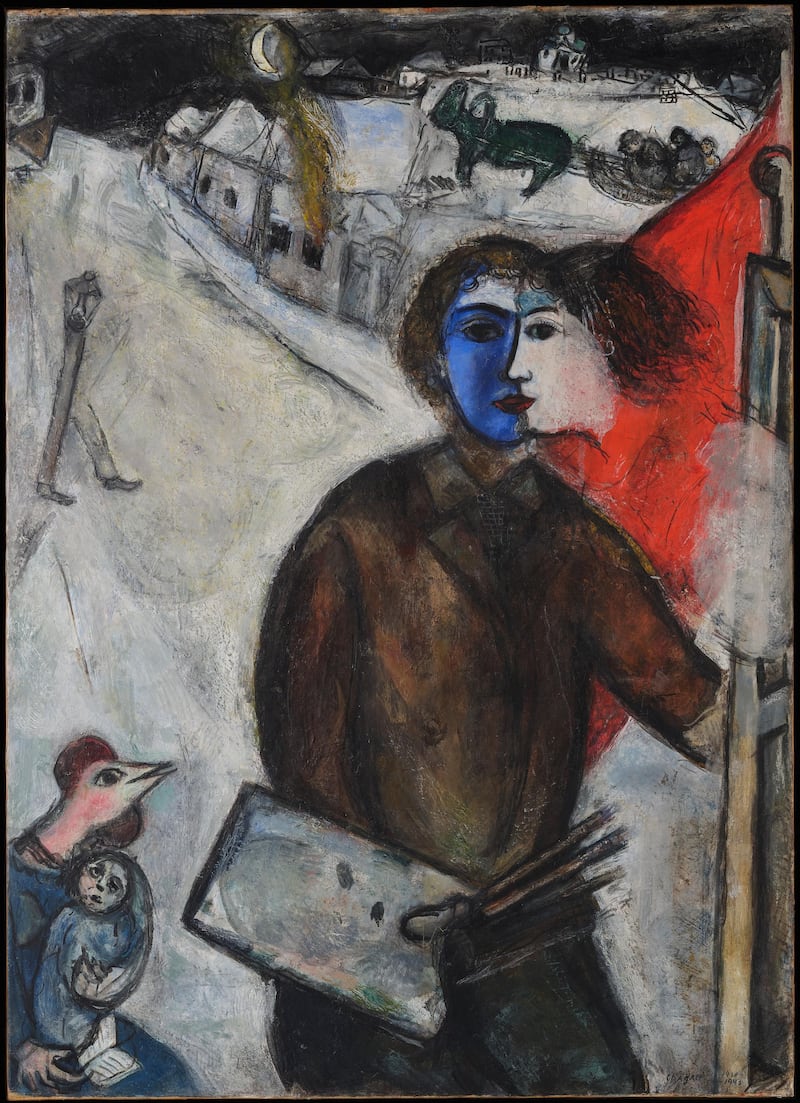 Marc Chagall's 'Entre chien et loup' (Between Darkness and Night) is among Louvre Abu Dhabi's latest acquisitions. DCT Abu Dhabi