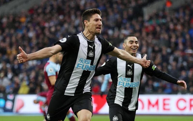 Centre-back: Federico Fernandez (Newcastle) – Impressed while on his normal duties at the back but also got forward to score Newcastle’s second in the away win at West Ham. Reuters