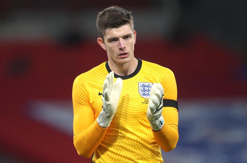 ENGLAND RATINGS: Nick Pope – 7.  Claimed a catch confidently with his first involvement in the game and then reacted to smother the ball at Kieffer Moore’s feet. Had very little else to do but was always quick off his line. EPA