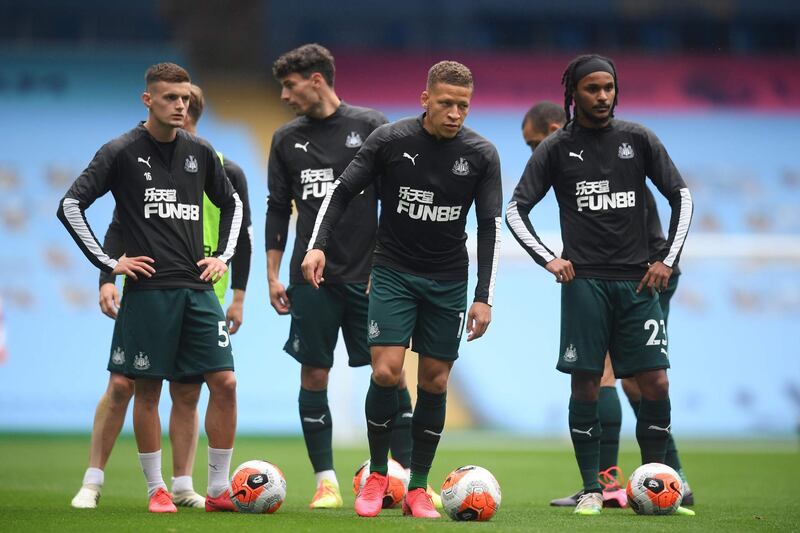 SUBS: Dwight Gayle (on for Joelinton, 66'), Longstaff for Shelvey, 66'), Manquillo (on for Lazaro, 66') - Introduced with their team trailing 3-0; Freddie Atsu (on for Ritchie, 84') - NA. AFP