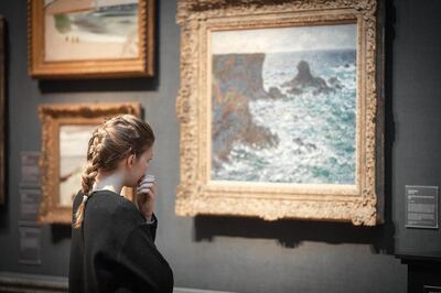 French Art Gallery at Fitzwilliam Museum in Cambridge, England, UK. Photo by Martin Bond