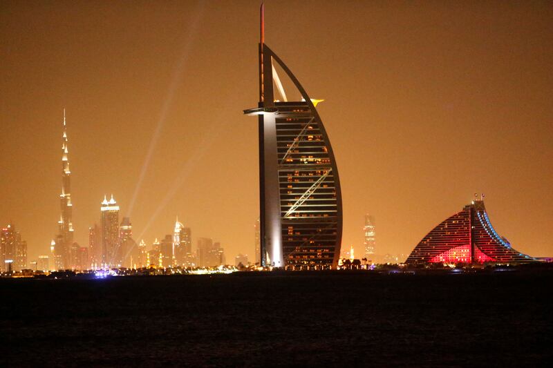 FILE PHOTO: A general view shows Dubai's cityscape September 24, 2013. REUTERS/Ahmed Jadallah/File Photo
