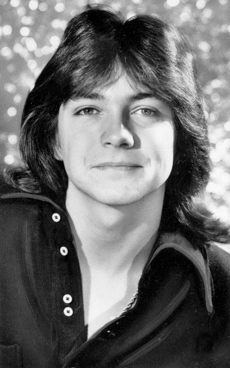 This April 1972 file photo shows singer David Cassidy at 22. AP