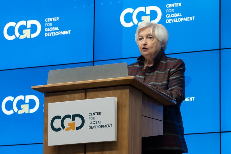 Speaking at the Centre for Global Development, US Treasury Secretary Janet Yellen called climate change 'an existential threat to our planet'. EPA