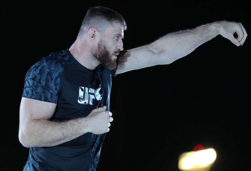 UFC light heavyweight champion Jan Blachowicz.