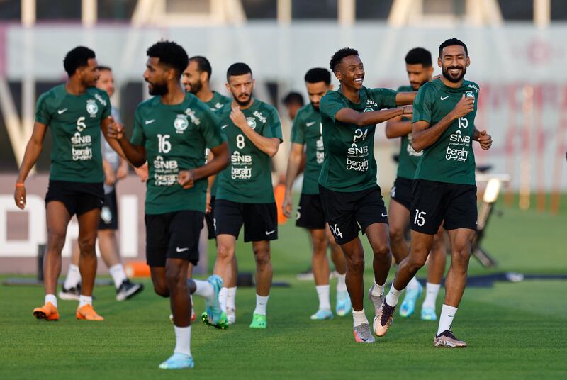 Saudi Arabia's World Cup campaign begins on Tuesday with a Group C game against Argentina. AFP