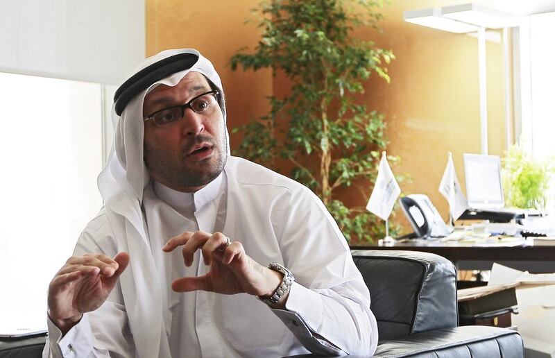 Tariq Al Gurg, the chief executive officer of Dubai Cares, helps out children in developing countries to acquire a decent education on a long term basis. Jeffrey E Biteng / The National