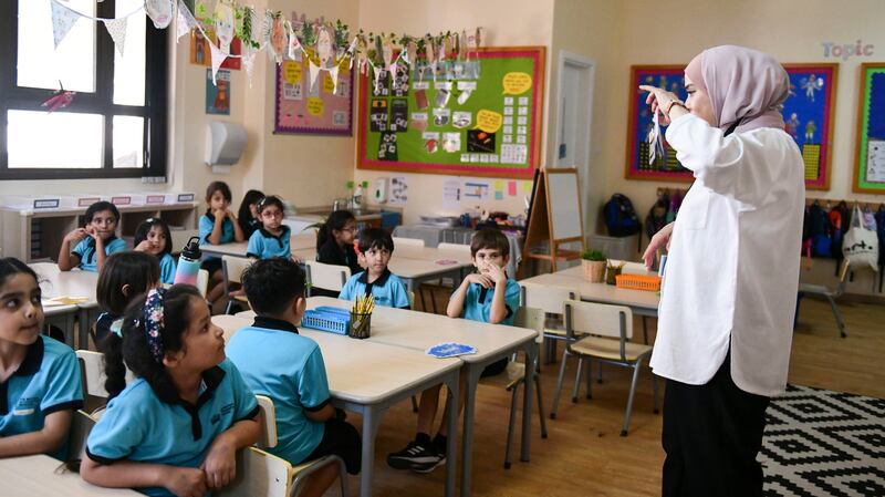 Teachers are in high demand across the UAE. Khushnum Bhandari / The National