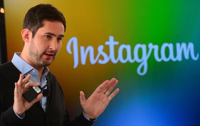 (FILES) In this file photo taken on December 12, 2013 Instagram co-founder Kevin Systrom addresses a press conference in New York.  Instagram co-founders Kevin Systrom and Mike Krieger have announced on September 25, 2018 they are leaving the photo-sharing app bought by Facebook six years ago, setting a new test for the parent company as it works to quell mounting turmoil. / AFP / Emmanuel DUNAND
