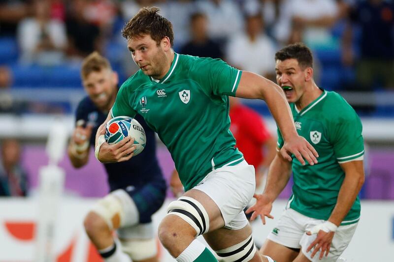 4 Iain Henderson (Ireland)
If Ireland were tense after their listless form leading in to the World Cup, Henderson immediately dissipated the feeling with a rampaging start against Scotland. AFP