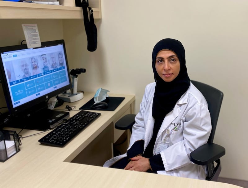 Dr. Sumayya Juma Al Marzouqi. coutesy: SSMC (to go with Shireena's obesity story)