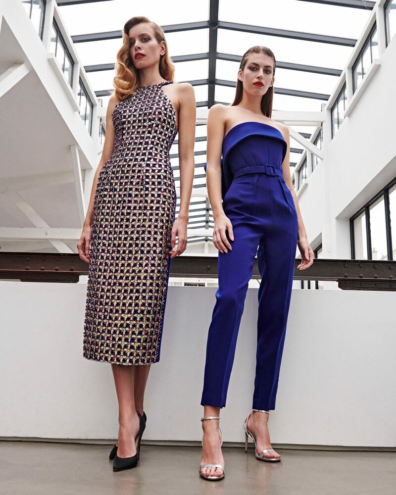 Looks from Azzi & Osta’s autumn/winter 2021 collection, now available for pre-order online. Courtesy Azzi & Osta