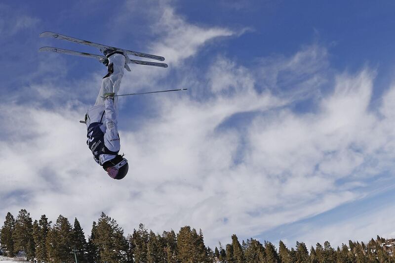 Australia's Sophie Ash takes a training run ahead of the women's moguls at the Intermountain Healthcare Freestyle International Ski World Cup at Deer Valley Resort, in Park City, Utah on Tuesday, February 2. AFP