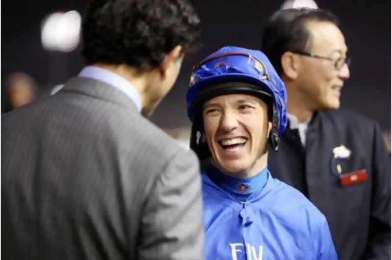 Frakie Dettori is in action at Meydan Racecourse tonight.