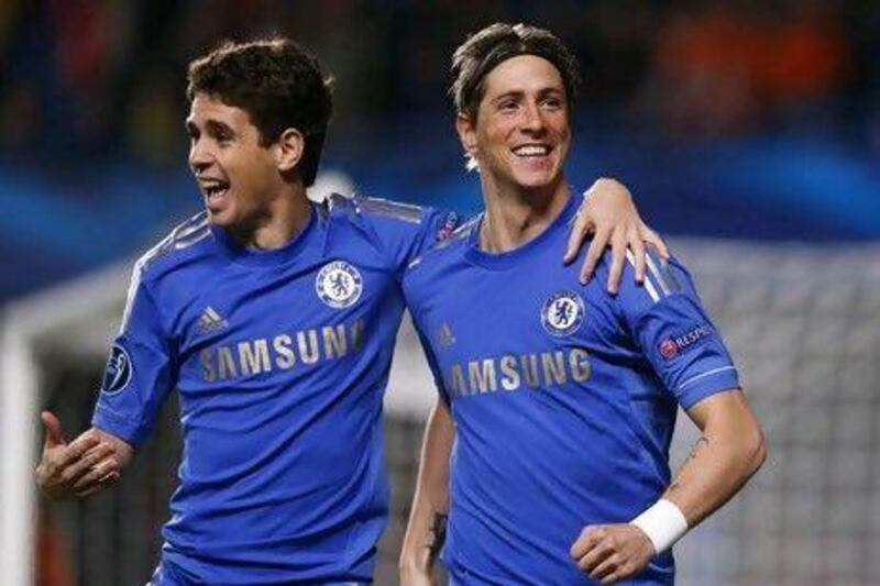 Fernando Torres, right, has not paid off in goals the way Chelsea had hoped.