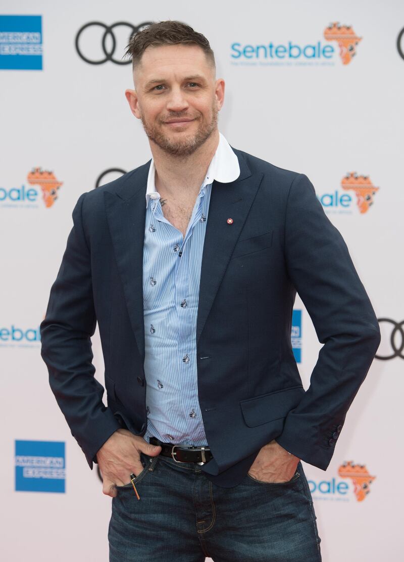 LONDON, ENGLAND - JUNE 11: Tom Hardy attends the Sentebale Audi Concert at Hampton Court Palace on June 11, 2019 in London, England. Sentebale charity was founded by Their Royal Highnesses The Duke of Sussex and Prince Seeiso Bereng Seeiso in 2006. (Photo by Samir Hussein/WireImage)