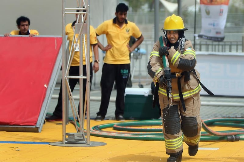 When the women are out of uniform they dress in immaculate abayas and shaylas, wear heels and look like typical Emirati women. Graceful and gentle, they go about their work and all enjoy the order and decorum that comes with being an officer. But dare to slight these ladies, and you will see what they are made of.