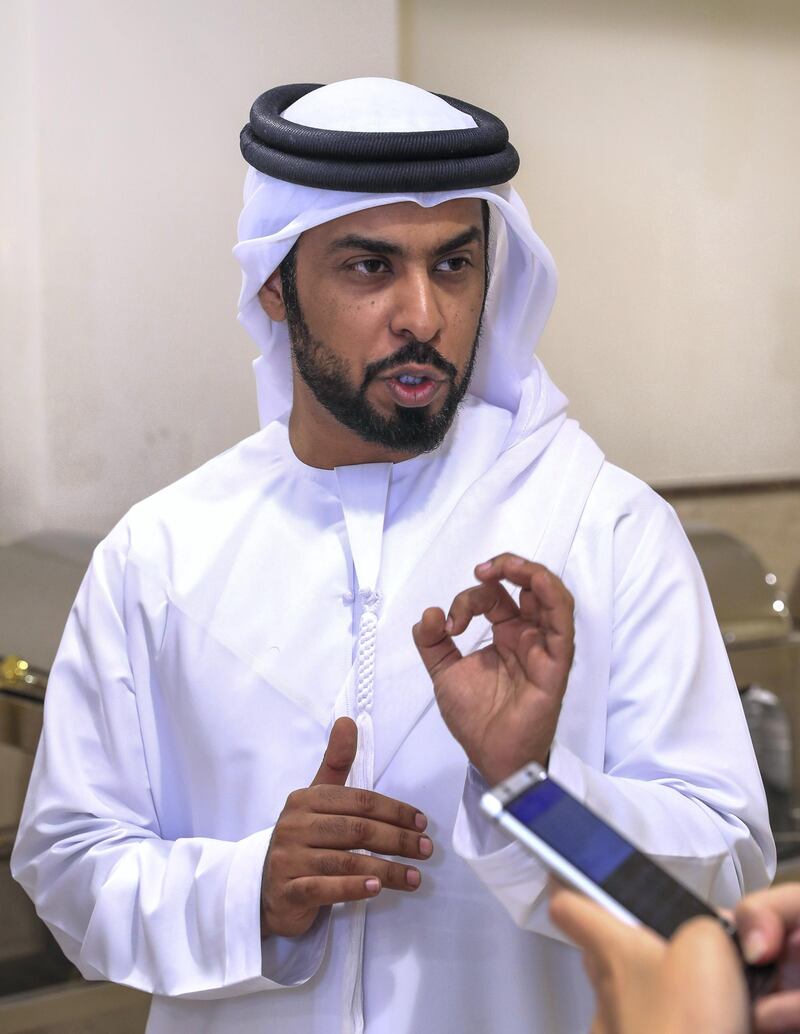 Abu Dhabi, U.A.E., January 6, 2019.  The launch of adjd's new "summary cases court".  Ahmad Al Yassi, Director of Labour Relations, Department of Human Resources and Emiratisation.
Victor Besa / The National
Section:  NA
Reporter:  Haneen Dajani