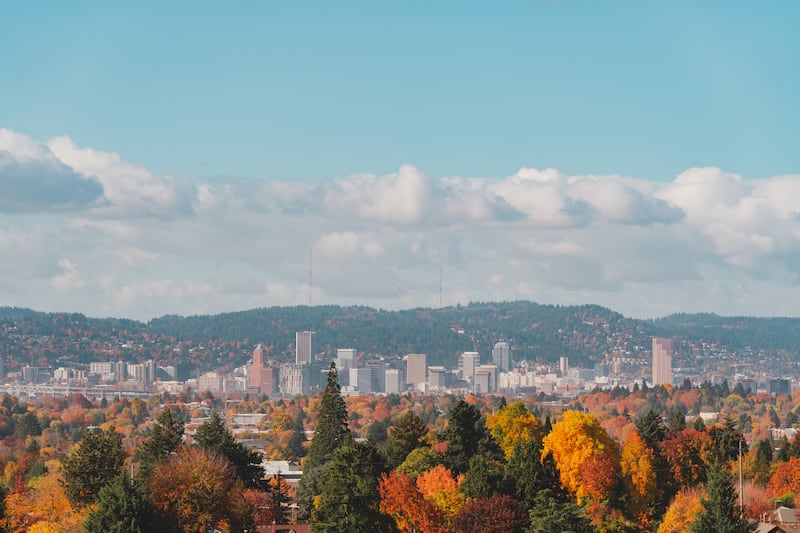 8. Portland, Oregon. Photo: Cristofer-Maximilian / Unsplash