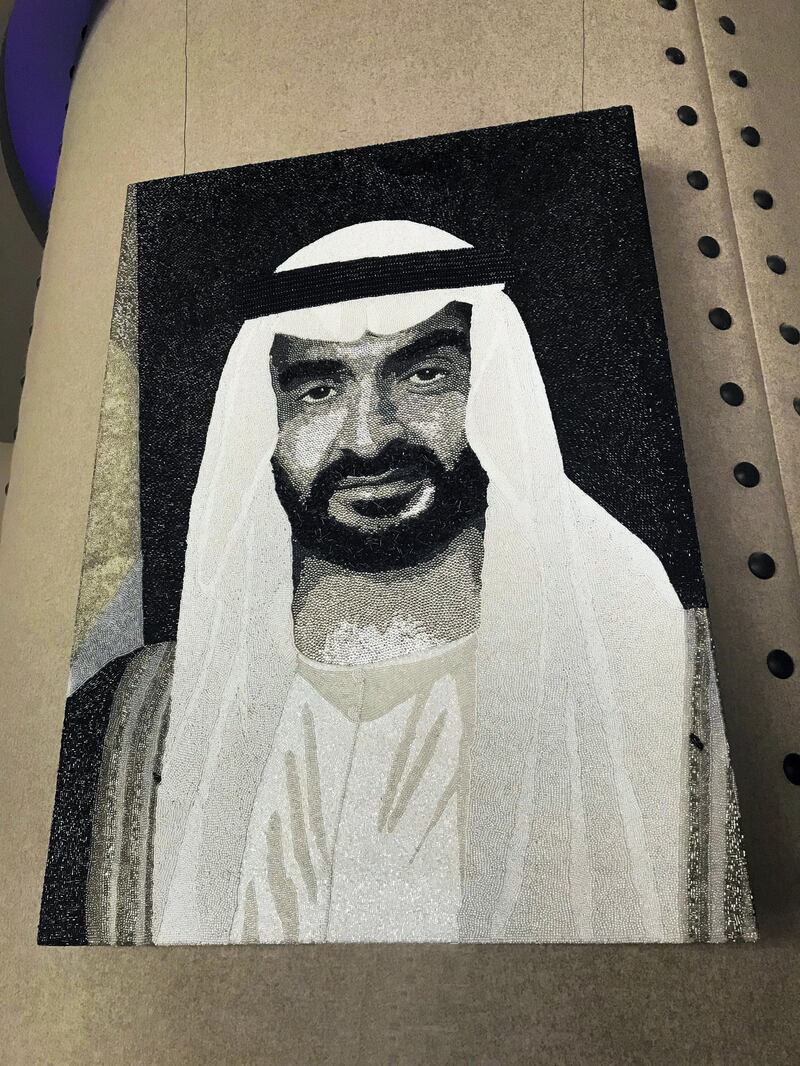 A portrait of Sheikh Mohamed bin Zayed, Crown Prince of Abu Dhabi and Deputy Supreme Commander of the Armed Forces. Courtesy Fairmont Dubai