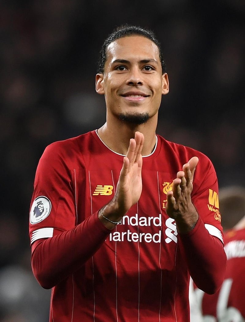 Centre-back: Virgil van Dijk (Liverpool) – A commanding display at the new White Hart Lane as Liverpool made it 20 wins from 21 in the best start to a season. EPA