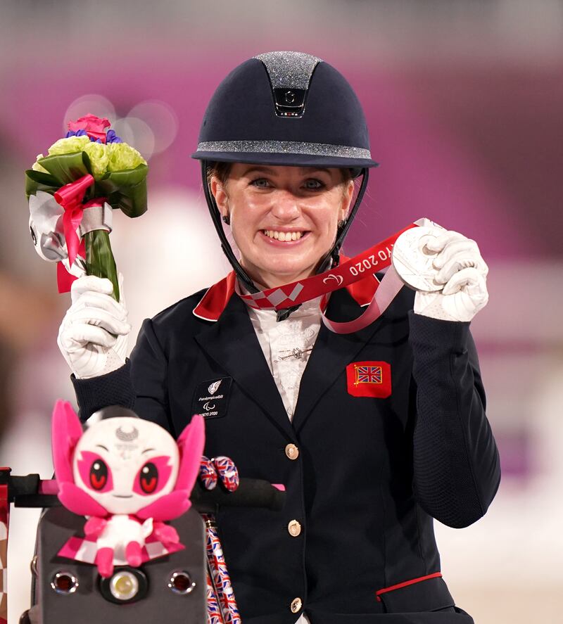 Natasha Baker has been made an Officer of the Order of the British Empire (OBE) for services to equestrianism.