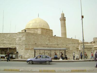 A picture of Al Aghawat Mosque in Mosul, Iraq, before ISIS took control of the city. Courtesy Unesco
