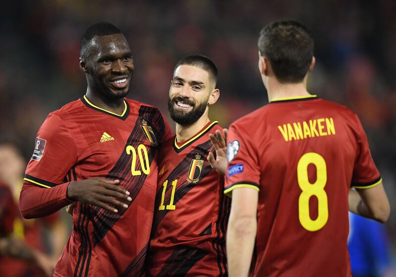 November 13, 2021. Belgium 3 (Benteke 11', Carrasco 53', T Hazard 74') Estonia 1 (Sorga 70'): Belgium sealed their spot in Qatar with a game to spare. Striker Christian Benteke, in for the injured Lukaku, scored the opener and hit the woodwork. Martinez said: "We did what we had to do. I would have liked to have scored the second goal in the first half. Apart from that, I am happy with the performance." AFP