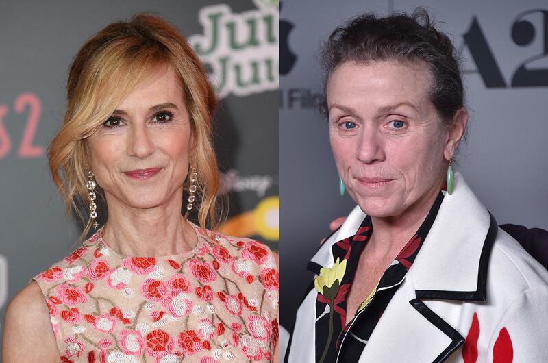Oscar-winning actresses Holly Hunter and Frances McDormand lived together in the Bronx area of New York in the 1980s. AFP