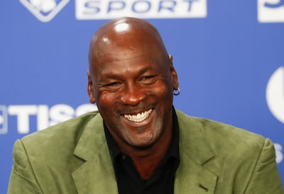 Michael Jordan has seen his net worth nearly double from $1.7 billion last year. AP