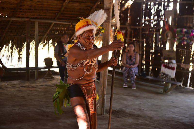 The Tuyuka tribe's chief. Photo: Marcio Benchimol