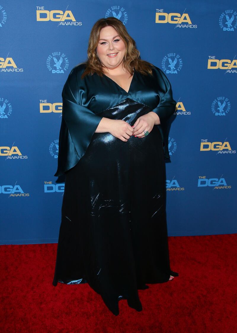 Chrissy Metz arrives for the 72nd Annual Directors Guild of America Awards in Los Angeles on January 25, 2020. AFP