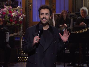 Ramy Youssef spoke about the Muslim American experience when he hosted Saturday Night Live. Photo: NBC