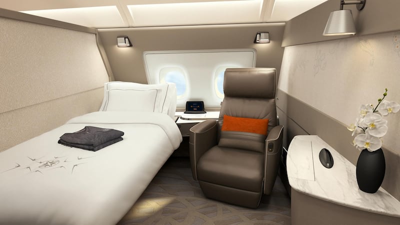 A380 Suites. Courtesy of Singapore Airlines