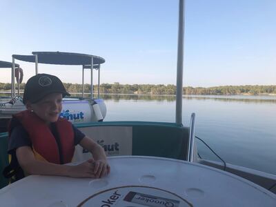 The Eco Donut boat rides at Abu Dhabi's Eastern Mangroves are ideal for the cooler weather and all ages. Melinda Healy