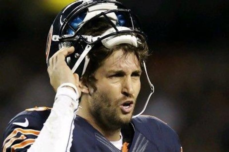 Voting Trump: NFL player, Jay Cutler. AP Photo