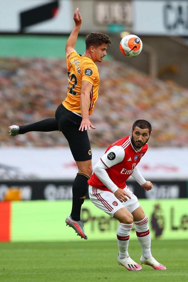 Leander Dendoncker - 5: Quiet game from Belgian midfielder who was taken off early in the second half. AFP