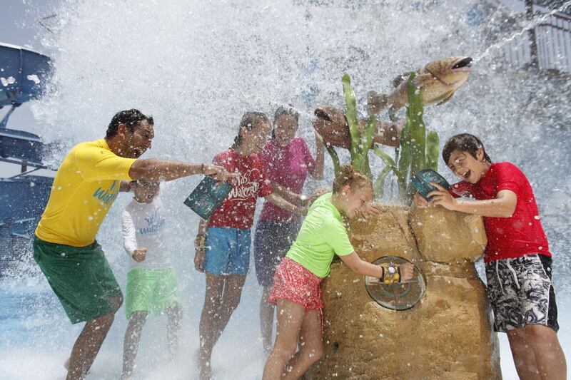 Visit Yas Waterworld and enjoy the Jump, Bounce and Splash event that runs until January 6. Yas Waterworld