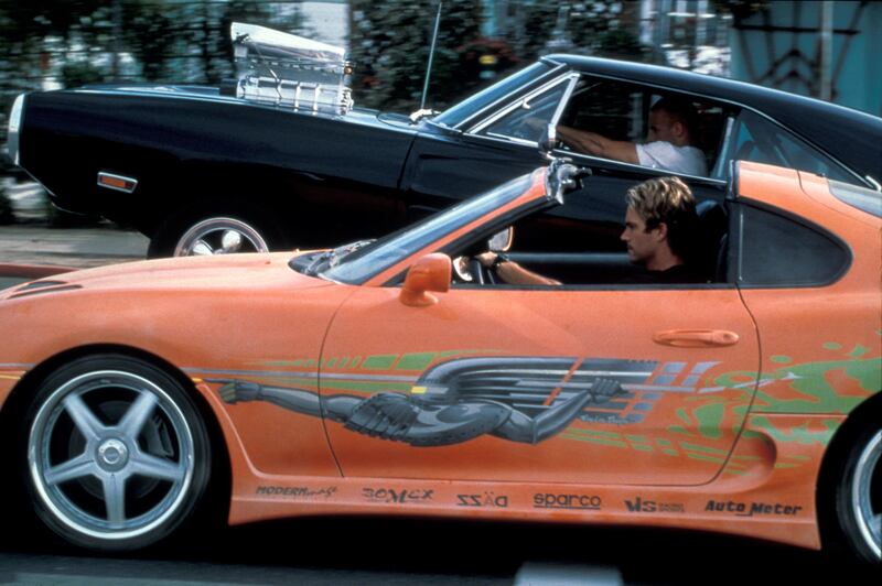 Vin Diesel and Paul Walker in the film that started it all: The Fast and the Furious. All photos: Universal Pictures