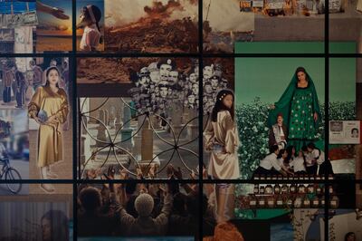 A work by Hala Elkoussy when the Egyptian-born artist won the Abraaj Capital Art Prize, as it was then known, at Art Dubai in 2010. Courtesy Art Jameel