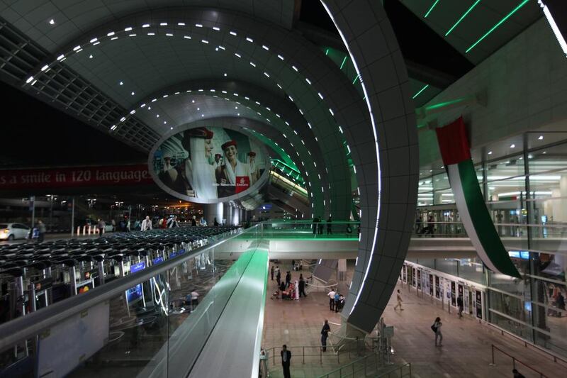 A reader is delighted that Dubai International Airport has overtaken London Heathrow as the world's busiest for international passenger traffic. Pawan Singh / The National