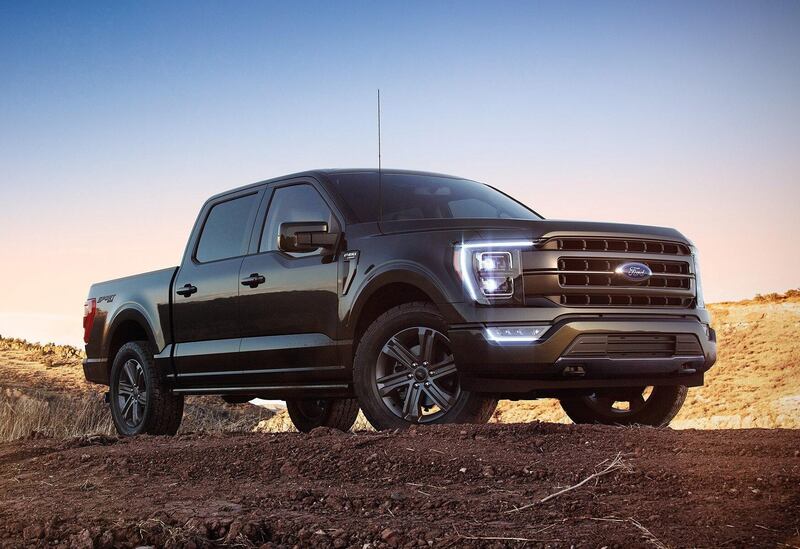 The Ford F-150 can tow up to 6,350 kilograms and carry up to 1.5 tonnes