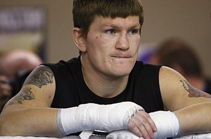 Ricky Hatton is currently in training for his big fight against Manny Pacquiao in Las Vegas in May.