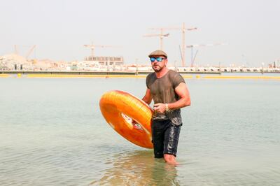 Barasti claims a man has washed up and kept the party going, this morning. Courtesy Barasti Beach Club