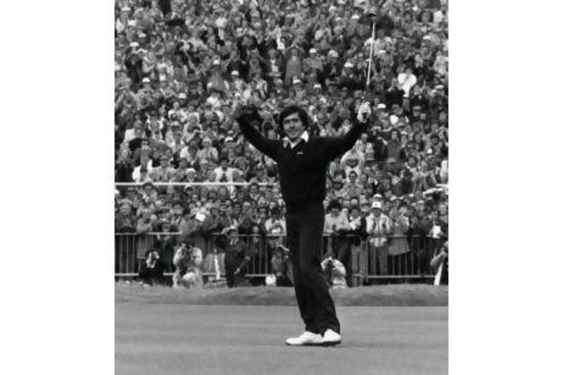 Even in black and white, Seve Ballesteros was a vivid image who transcended mere drives and putts. AP Photo