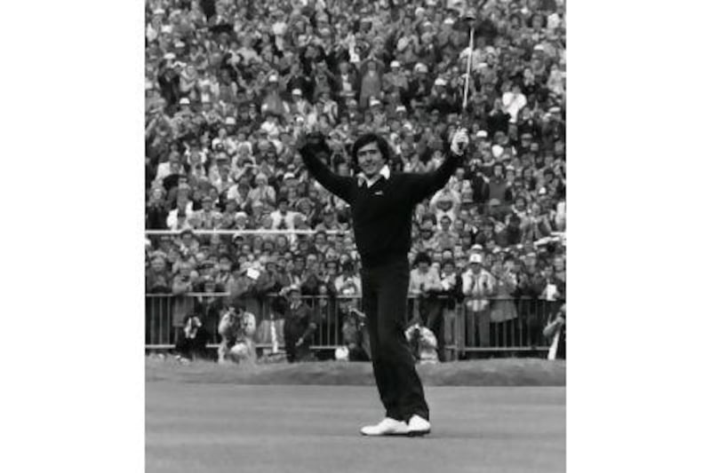 Even in black and white, Seve Ballesteros was a vivid image who transcended mere drives and putts. AP Photo