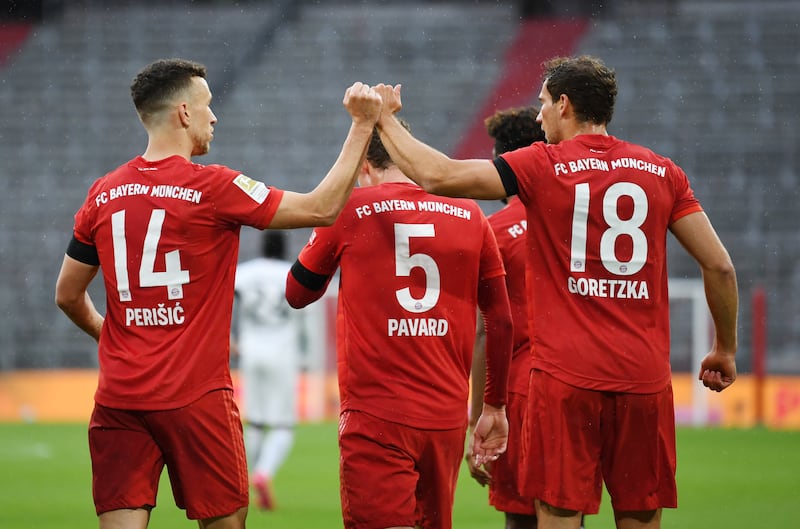 6) Bayern Munich 2019/20 (23 matches). Getty Images