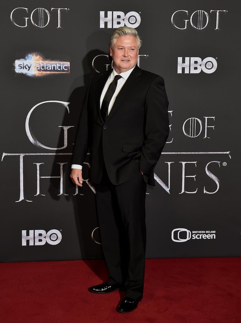 Conleth Hill (Varys) at the premiere of season eight of 'Game of Thrones' in Belfast. Getty Images